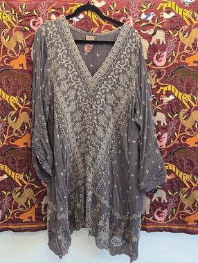 Johnny Was Embroidered Tunic